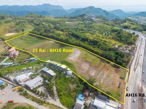 Land For Sale in Khao Kho - 25 rai on AH16 Road - NLE24-L003